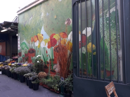 marché des enfants rouges fleuristes